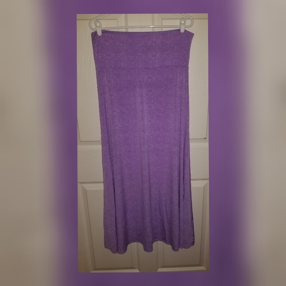Lularoe Lavender Maxi Skirt - Picture 2 of 4